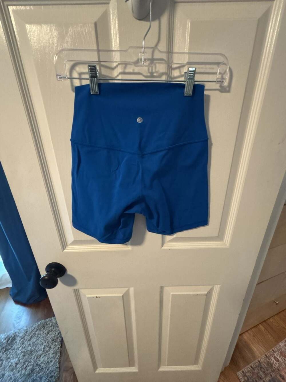 CRZ YOGA Butterluxe Biker Shorts 6", Sparkle Blue